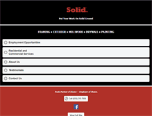 Tablet Screenshot of gottabesolid.com